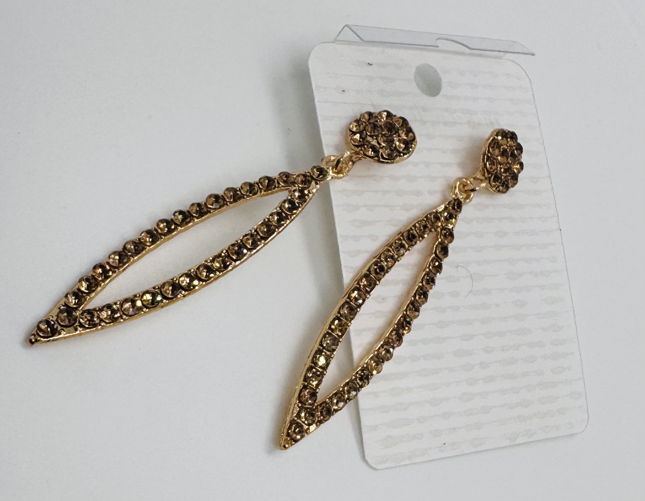 Golden Elegance Drop Earrings 