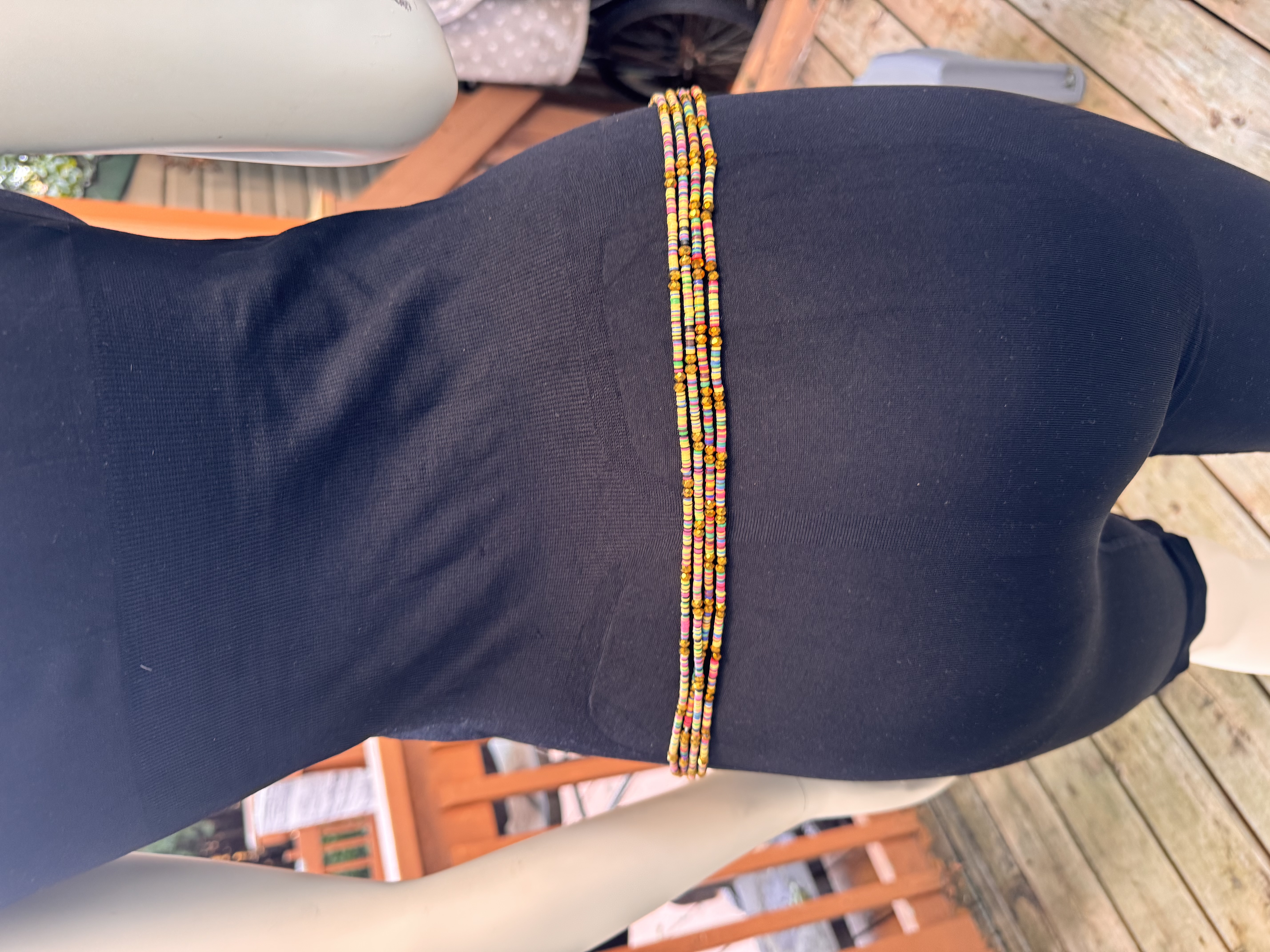 African waist beads 